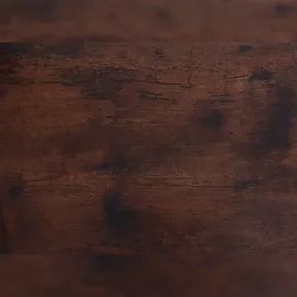 Mendler Standregal HWC-K82, Badregal Waschmaschinen-Regal Leiterregal, Industrial Metall Holz 155x64x25cm ~ braun