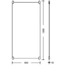 Hewi 801 60 x 126 cm Apfelgrün