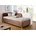 Polsterliege mit Bettkasten 1-Sitzer Beige