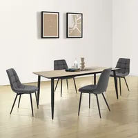 INOSIGN »Arhus, TOPSELLER", (Set), 4 St., Samtvelours Bezug, pflegeleichtes