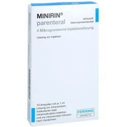 MINIRIN parenteral Injektionslösung Ampullen 10 St
