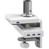 Humanscale M/Connect Dockingstation Tischklemme für M2, weiß