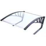 Zelsius Mähroboter-Garage Überdachung, 77 x 103 x 45,5 cm, transparent weiß