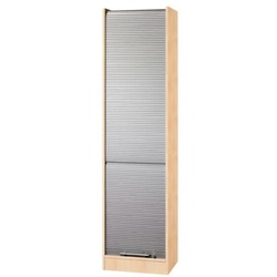 OTTO Office Premium Rollladenschrank »OTTO Office Line II« 5 OH braun, 50x200.4x40 cm