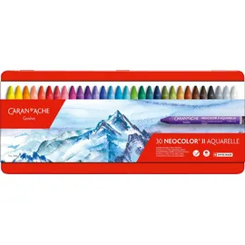 Caran d'Ache Neocolor II Wachsmalstifte 30 St. Mehrfarbig