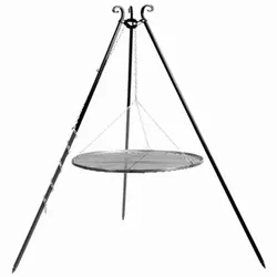 Dreibein Schwenkgrill inkl. 70 cm Edelstahl-Rost aus Polnischer Produktion - 70er Durchmesser Rost