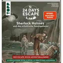 TOPP 25149 24 DAYS ESCAPE - Der Escape Room Adventskalender: Sherlock Holmes und das schottische Seeungeheuer