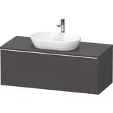 Duravit Waschtischunterschrank wandhängend „D-Neo“ 120 × 45,9 × 55 cm in Graphit Matt