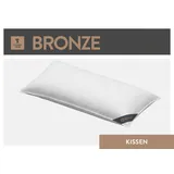 SPESSARTTRAUM 3-Kammer-Kopfkissen Bronze, Füllung: 90% Daunen, 10% Federn;