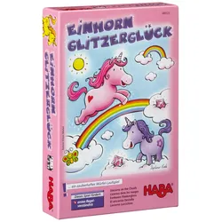 Haba 300123 - Einhorn Glitzerglück, Würfelspiel (Neu differenzbesteuert)
