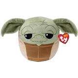 Ty Star Wars Yoda Squish-A-Boo 10 Zoll | Lizenzierte Squishy Beanie Baby Soft Plüschtiere | Kuscheliger Kuschel-Teddy zum Sammeln