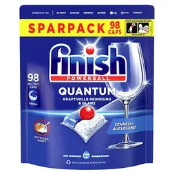 Calgonit finish POWERBALL QUANTUM ALL IN 1 Spülmaschinentabs 98 St.
