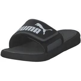 Puma Unisex Royalcat Comfort Slide Sandal, Black Castlerock White, 43 EU