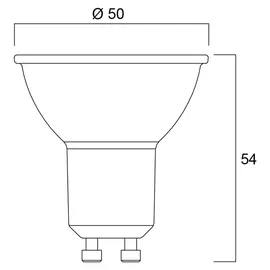 Sylvania LED Spot 4W GU10 neutralweiß 10 St.