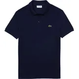 Lacoste L.12.12 Slim Fit Petit Piqué Cotton Polo Shirt navy blue XL