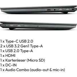 Medion E15433 15,6'' Intel Core i7-13620H 32 GB RAM 1 TB SSD Win11 Home