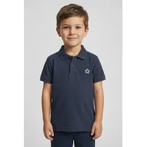 Marc O'Polo Poloshirt Fussball-Stickerei, für Jungs blau 128/134 (8-9J)