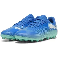 Puma Future 7 Play MG hyperlink blue/mint/puma white 48