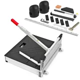 Bautec XXL-Laminatschneider 630mm Schnittbreite » Modell IV » mit Telekopbügel Rollen » inkl. 2 Klingen & Verlegeset