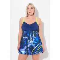 Ulla Popken Badekleid Damen Blau 42