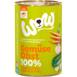 WOW.Pet 100% Gemüse & Obst 12 x 400 g