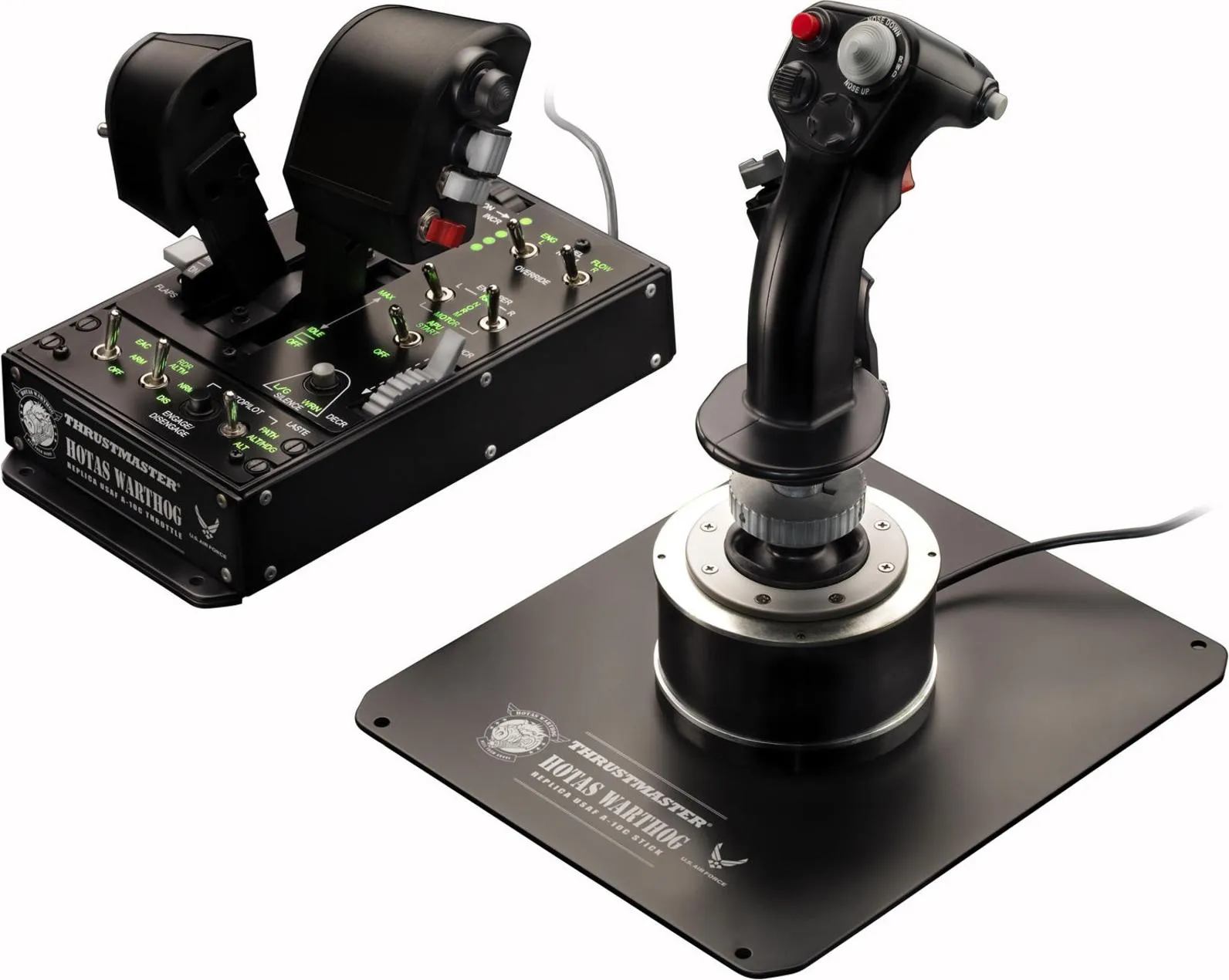 Thrustmaster TM Hotas Warthog Joystick, PC (PC), Gaming Controller, Schwarz