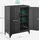 Songmics Aktenschrank 80 x 0 x 0 schwarz