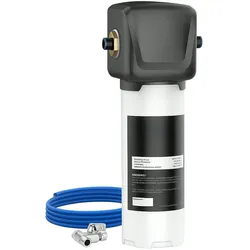 KLARWERK ARIS | Untertisch Trinkwasser Filter Aktivkohle NSF® 42&53 zertifiziert | Wasserfilter  entfernt PCB Blei Chlor Schwermetalle|Anschluss am Wasserhahn