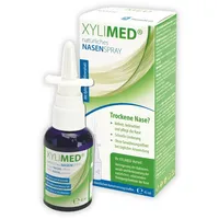 XYLIMED Natürliches Nasenspray 45ml | Mit Xylitol gegen Bakterien | Nasendusche & Meersalz Nasenspray Alternative | Ideal bei Allergie, Erkältung & Heuschnupfen