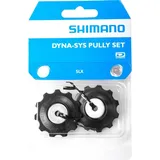 Shimano Spann- & Leitrollensatz 10 fach - DYNA SYS Nylon-Rollen, 11 Zähne, kompatibel mit Deore/SLX/ZEE
