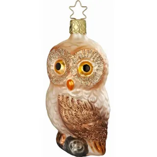 INGE-GLAS Eule 10 cm - Inge-Glas Winter Woodland - 1 Stück