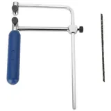 Schmucksäge-rahmen-set Mit Klingen, Schmucksäge-kit Mit Sägeblatt, Werkzeugrahmen Für Schmuckherstellung, Verstellbares Schneidwerkzeug U-förmiger Sägerahmen Mit (mit 2 Klingen)