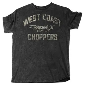 West Coast Choppers Motorcycle Kurzarmshirt schwarz XL