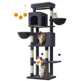 Songmics Feandrea Kratzbaum XL-XXL 57 x 175 x 45 cm grau