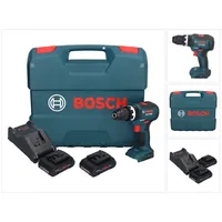 Bosch GSB 18V-55 Professional Akku Schlagbohrschrauber 18 V 55 Nm Brushless + 2x ProCORE Akku 4,0 Ah + Ladegerät + Koffer