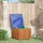 vidaXL Gartenbox 75 x 75 x 58 cm Braun