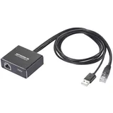 SpeaKa Professional SP-GNS-200 Netzwerkadapter/Hub 1 GBit/s USB-C®, RJ45