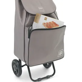Metaltex Krokus Einkaufstrolley braun 50 l