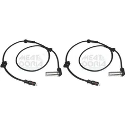 2x Meat & Doria Abs-sensoren Raddrehzahl Vorne Beidseitig Passend Für Land: Sensor, Raddrehzahl Land Rover: Ssw100080 Land Rover: Ssb101340 A.b.s.: 30