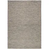 rug and roll Handwebteppich, Grau, Textil, Ethno, Rechteckig, 130x190 cm, für Fußbodenheizung geeignet, Teppiche & Böden, Teppiche, Flachgewebe-Teppiche