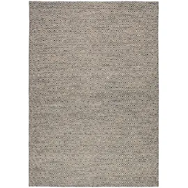 rug and roll Handwebteppich, Grau, Textil, Ethno, Rechteckig, 130x190 cm, für Fußbodenheizung geeignet, Teppiche & Böden, Teppiche, Flachgewebe-Teppiche