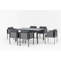 Primaster Garten-Essgruppe Ascona Stahl 6 Personen