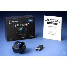 Tradebit TB Cube Pro Wireless Adapter für Apple CarPlay und Android Auto
