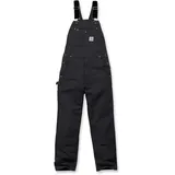 CARHARTT Bib Latzhose schwarz, - W30/L34