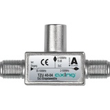 Axing TZU 40-04 Ethernet Over Coax EoC Einschleusweiche 15dB für Kabelnetze mit Rückkanalfilter Metall