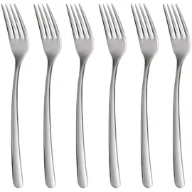 Gräwe Tafelgabeln 6 Stück, Edelstahl, Serie SYLT