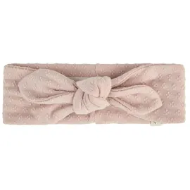 Sterntaler Stirnband mit Schleife – Weiches Stirnband aus Strukturiertem Mischgewebe, elastisch und bequem – Zartrosa, Größe 49 - 49 (S)