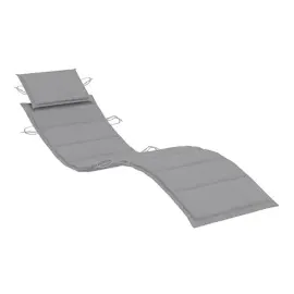 vidaXL Sonnenliegen 2 Stk. mit Auflagen Massivholz Akazie