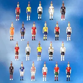 Tipp-Kick 2er Set Tipp-Kick Mania Migros Edition Tischfußball inkl. 4 Kicker & Torwart Tischfussballspiel Tisch Fußball Spiel