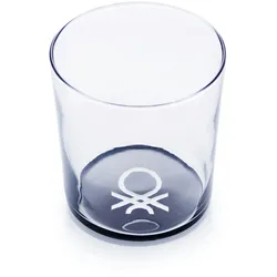 Benetton - Glaswaren 12 33cl-Gläser aus schwarzem Glas